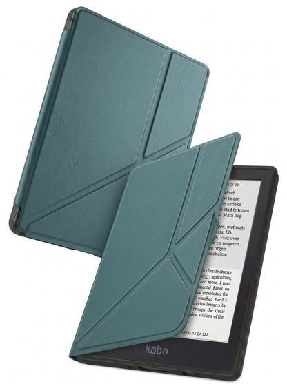 Kobo Nia Trifold Bookcase Hoes - Donkergroen