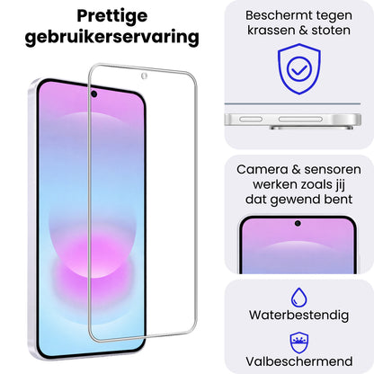 Samsung A37 Screenprotector Gehard Glas - Anti-kras