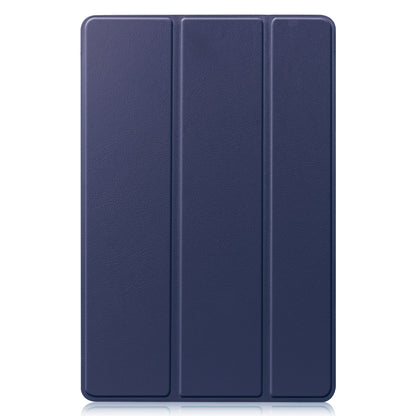 Samsung Galaxy Tab S9 Trifold Bookcase Hoes met Penhouder voor S Pen - Donkerblauw