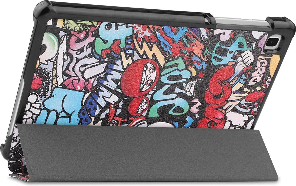 Samsung Galaxy Tab A7 Lite Hoesje Book Case - Graffity