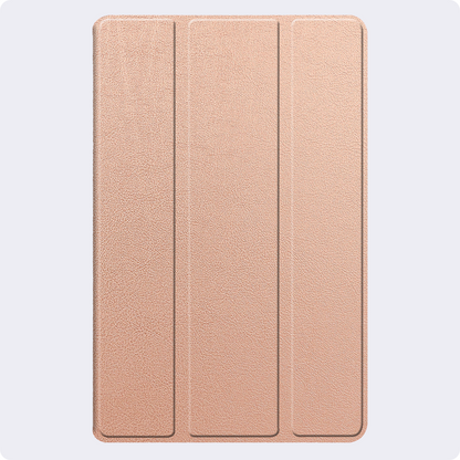 iPad Mini 7 Trifold Bookcase Hoes - Rosé goud