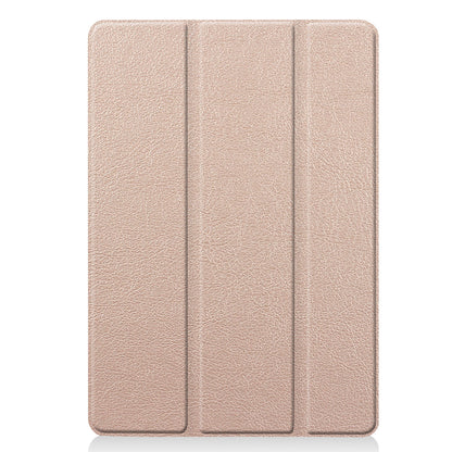 iPad 10.2 2021 Trifold Bookcase Hoes - Goud