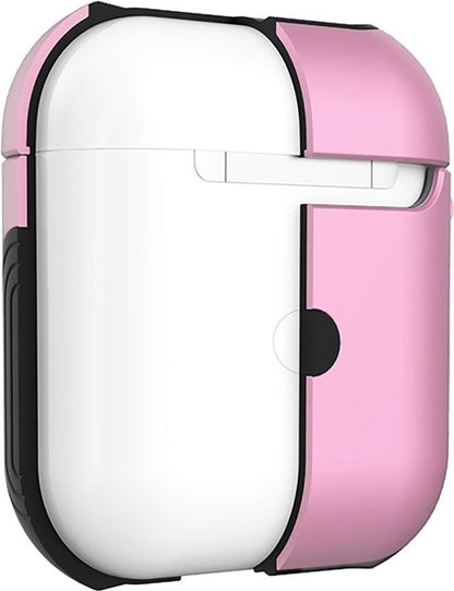 AirPods 2 Hoesje Hard Case Shockbestendig - Lichtroze