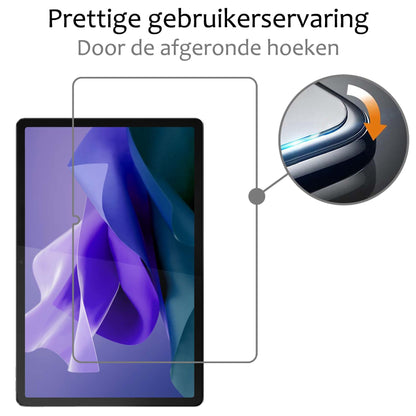 Lenovo Tab P12 Screenprotector Gehard Glas - Anti-kras