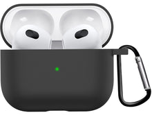 AirPods 3 Hoesje Siliconen Krasbestendig - Zwart