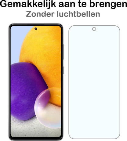 Samsung A72 Screenprotector Gehard Glas - Anti-kras