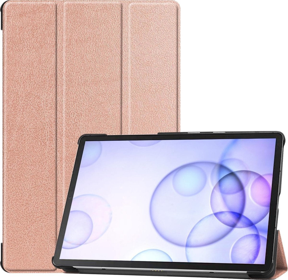 Samsung Galaxy Tab S6 Hoesje Book Case - Rosðð goud