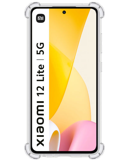 Xiaomi 12 Lite Hoesje Shockproof Backcover Siliconen - Transparant