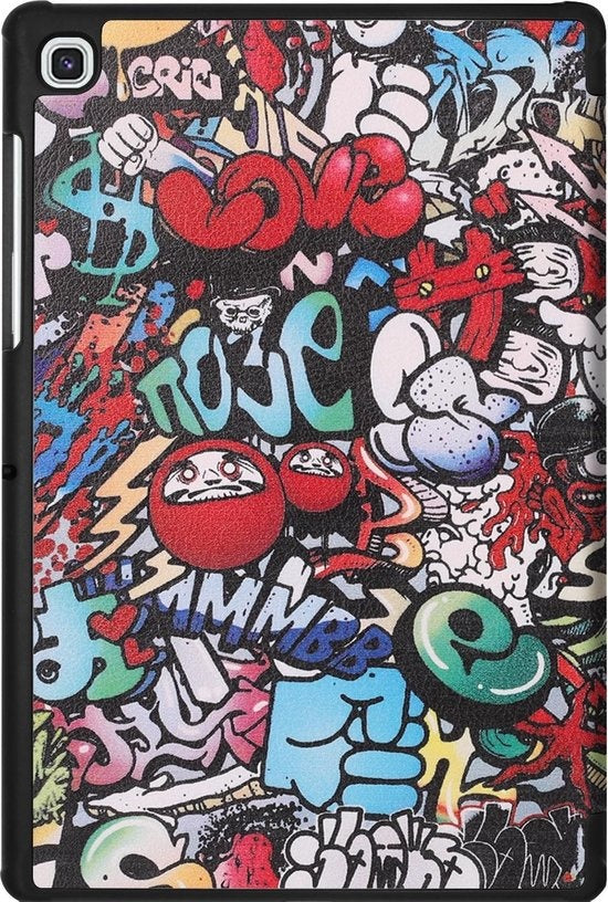 Samsung Galaxy Tab S5e Hoesje Book Case - Graffity