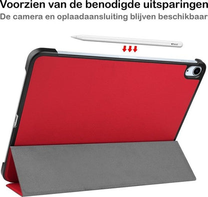 iPad Air 2020 Hoesje Book Case - Rood