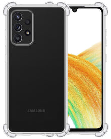 Samsung A33 Hoesje Shockproof Backcover Siliconen - Transparant