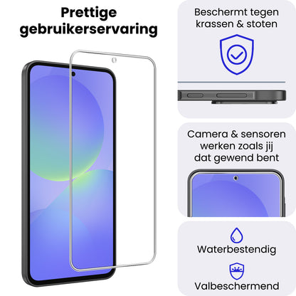 Samsung A36 Screenprotector Gehard Glas - Anti-kras