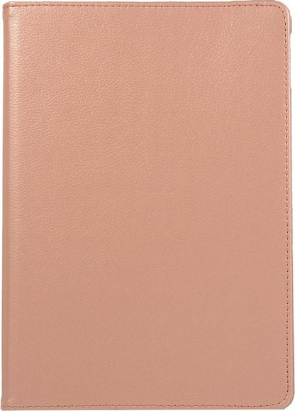 iPad 10.2 2020 Trifold Bookcase Hoes 360 Graden Draaibaar - Rosé goud