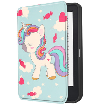 Kobo Clara 2E Bookcase Hoes Shockabsorberend - Eenhoorn