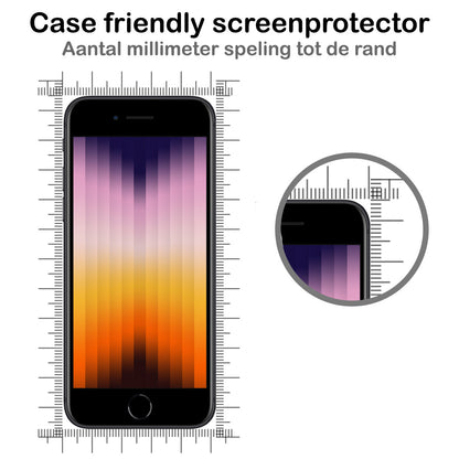 iPhone SE 2022 Screenprotector Gehard Glas - Full Screen