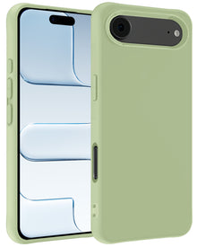 iPhone Air Hoesje Siliconen Backcover Lichtgewicht - Groen