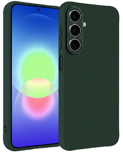 Samsung A27 Hoesje Siliconen Backcover Lichtgewicht - Donkergroen