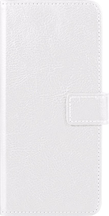 Samsung S21 Ultra Hoesje Bookcase Cover met Kaarthouder - Wit