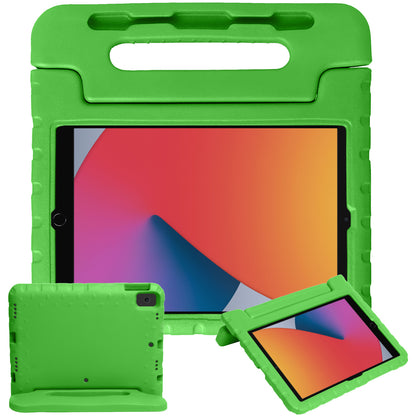 iPad 10.2 2021 Kinderhoes Shockabsorberend Foam - Groen
