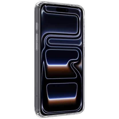 iPhone 17 Pro Hoesje Siliconen Backcover Lichtgewicht - Transparant