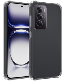 OPPO Reno 12 Pro Hoesje Shockproof Backcover Siliconen - Transparant