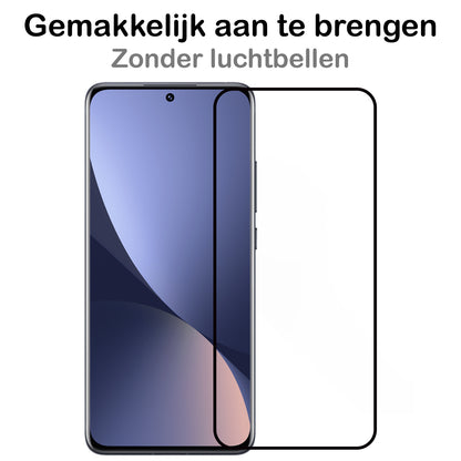 Xiaomi 12 Screenprotector Gehard Glas - Full Screen