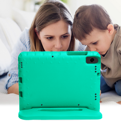 Samsung Galaxy Tab A11 Kinderhoes Shockabsorberend Foam - Turquoise