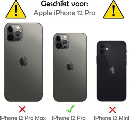 iPhone 12 Pro Screenprotector Gehard Glas - Anti-kras