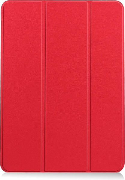 iPad Air 2020 Trifold Bookcase Hoes - Rood