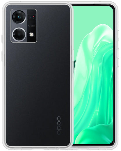 OPPO Reno 7 Hoesje Siliconen - Transparant