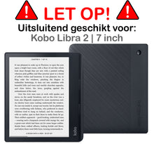 Kobo Libra 2 Trifold Bookcase Hoes - Bloesem