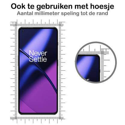 OnePlus 11 Screenprotector Gehard Glas - Full Screen