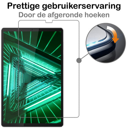 Lenovo Tab M10 FHD Plus 2nd Gen Screenprotector Gehard Glas - Anti-kras