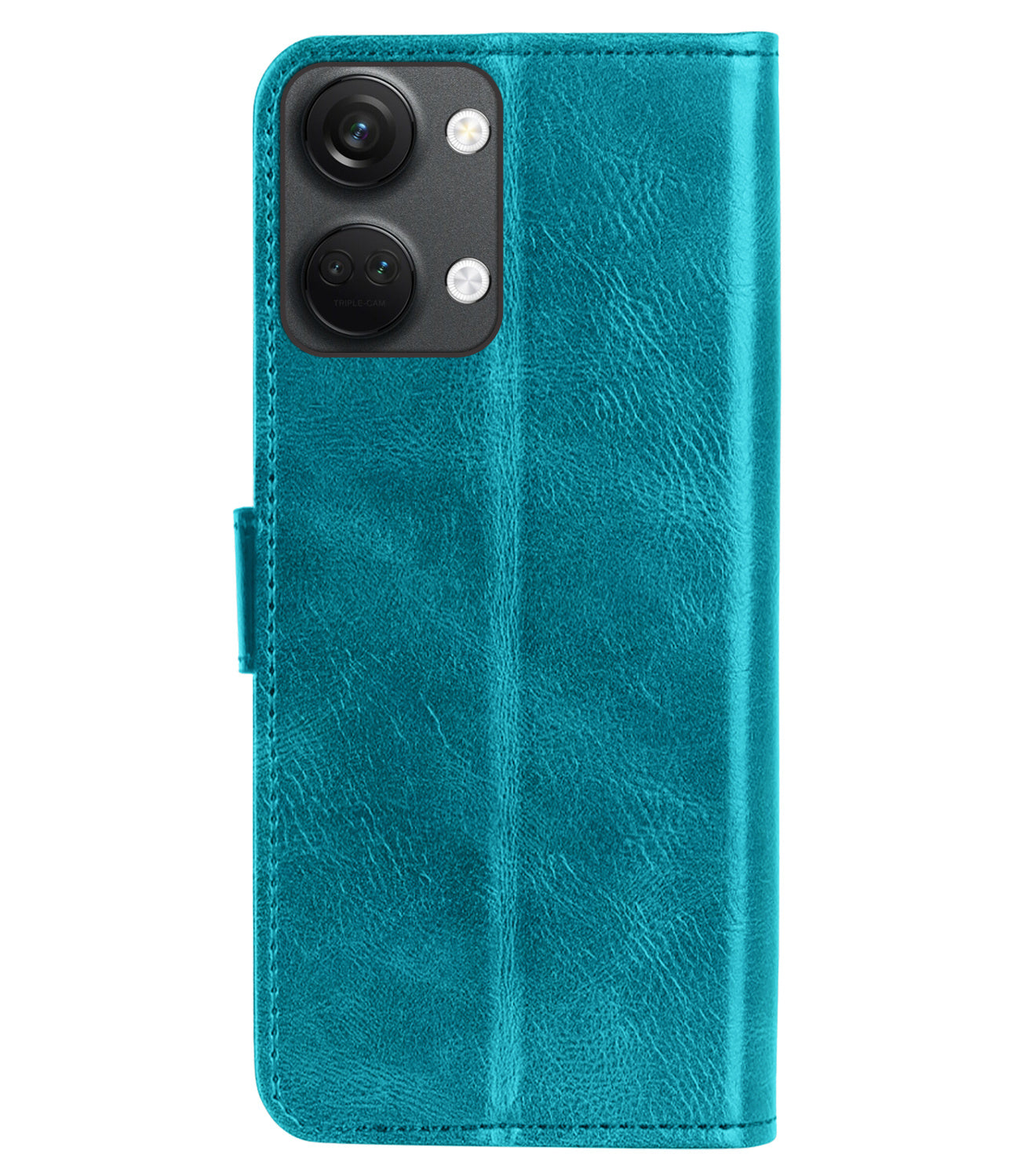 OnePlus Nord 3 Hoesje Book Case Kunstleer - Turquoise