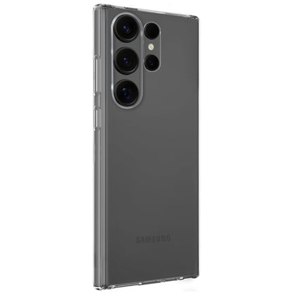 Samsung S25 Ultra Hoesje Siliconen Backcover Lichtgewicht - Transparant