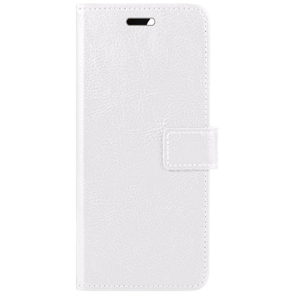 OnePlus 10 Pro Hoesje Bookcase Cover met Kaarthouder - Wit