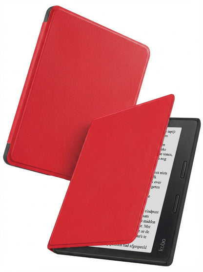Kobo Sage Bookcase Hoes Shockabsorberend - Rood
