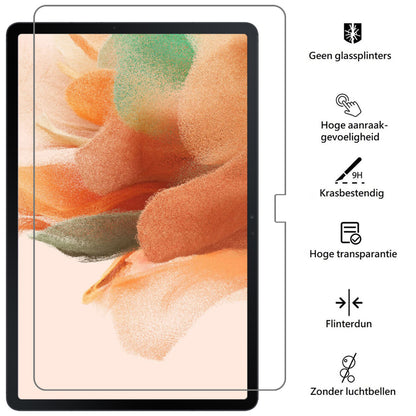 Samsung Galaxy Tab S7 Plus Screenprotector Tempered Glass