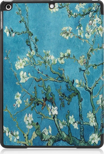 iPad 10.2 2020 Trifold Bookcase Hoes - Bloesem