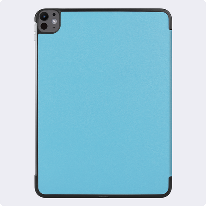 iPad Pro 2024 (11 inch) Trifold Bookcase Hoes - Lichtblauw