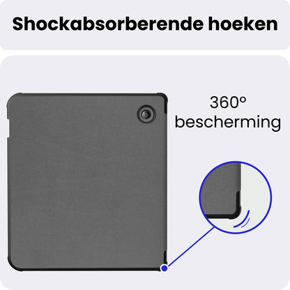 Kobo Sage Bookcase Hoes Shockabsorberend - Grijs