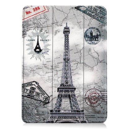 iPad Air 2022 Trifold Bookcase Hoes - Eiffeltoren
