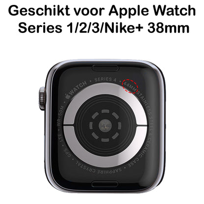 Apple Watch Series 5 40 mm Hoesje Siliconen Backcover Lichtgewicht - Transparant