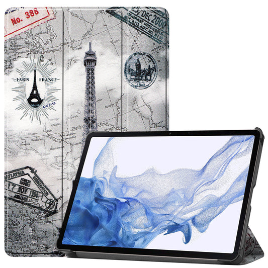 Samsung Galaxy Tab S8 Ultra Hoesje Book Case - Eiffeltoren