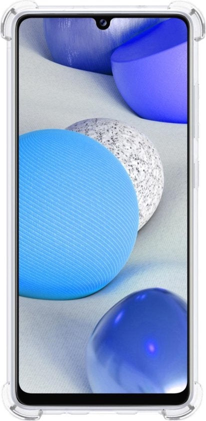 Samsung A42 Hoesje Shock Proof Siliconen - Transparant