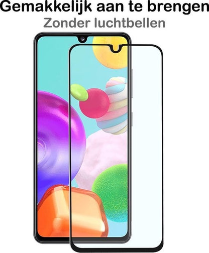 Samsung A41 Screenprotector Gehard Glas - Full Screen