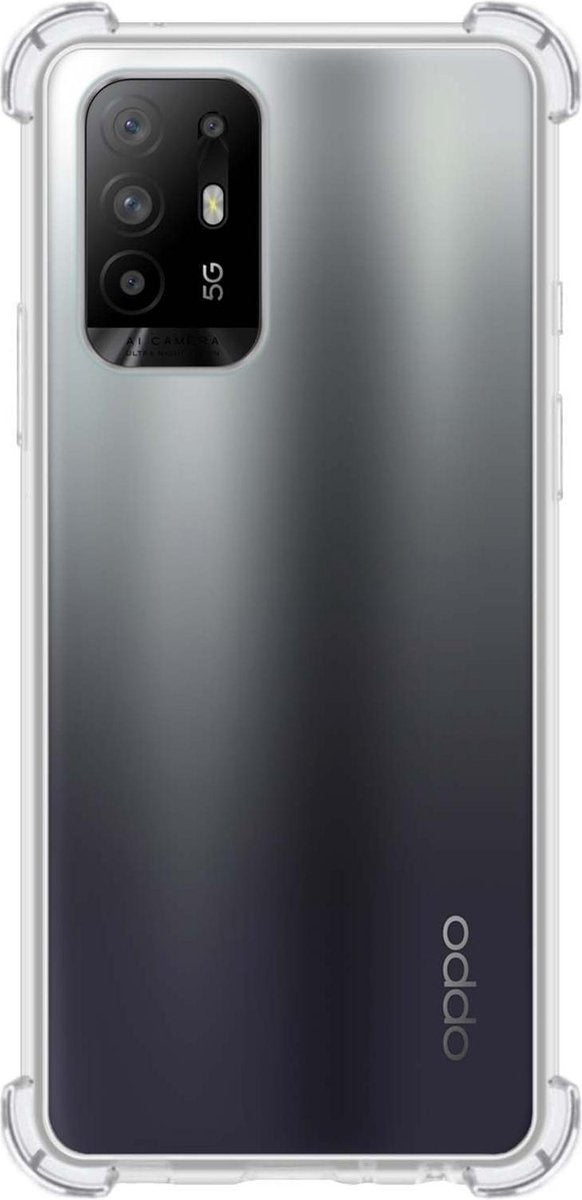 OPPO A94 Hoesje Shock Proof Siliconen - Transparant