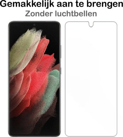 Samsung S21 Ultra Screenprotector Gehard Glas - Anti-kras