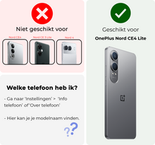 OnePlus Nord CE 4 Lite Hoesje Shockproof Backcover Siliconen - Transparant