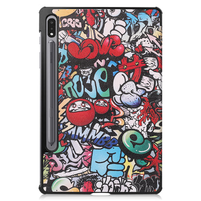 Samsung Galaxy Tab S8 Ultra Trifold Bookcase Hoes - Graffity